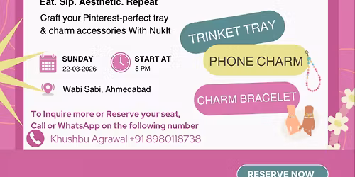 Trinket Tray Making Workshop