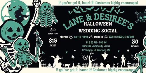 Lane & Desiree's Halloween Wedding Social\ud83c\udf83
