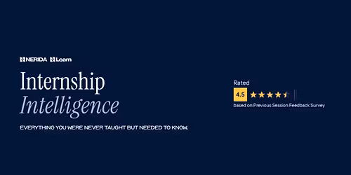 Internship Intelligence by Nerida Learn