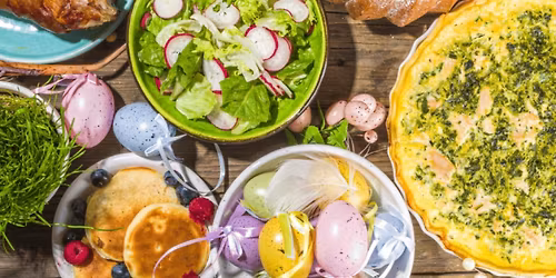 Easter Brunch at The Pyramid Restaurant in Fairmont Dallas