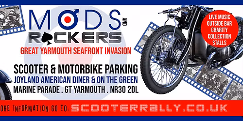 Mods 'n' Rockers - Great Yarmouth Seafront Invasion 2026