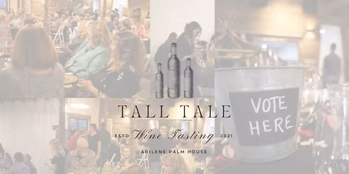 Tall Tale Wine Tasting Fundraiser