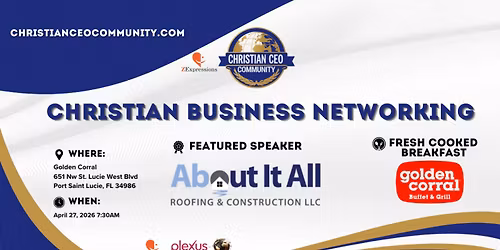 Christian Business Networking on the Treasure Coast