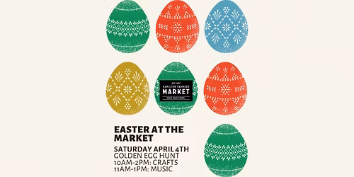 Easter Crafts, Music and More at Hamilton Farmers' Market