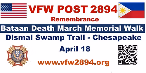 VFW Post 2894 15th Annual Bataan Death March Memorial Walk 