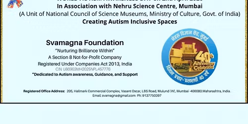 World Autism Awareness Day \u2013 2nd April 2026 Svamagna Foundation and Nehru Science Center Mumbai