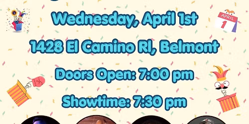 April Fool's Comedy Show: Laughs @The Lariat Tavern