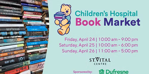 Children\u2019s Hospital Book Market Spring Sale