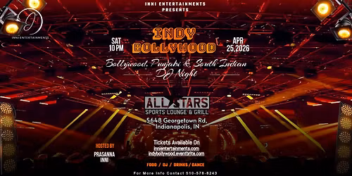 Indy Bollywood(DJ Night)