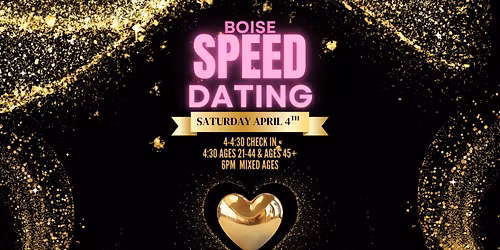 \ud83e\ude77 Boise Speed Dating & Broadway on the Rocks, Spring into Love \ud83e\ude77