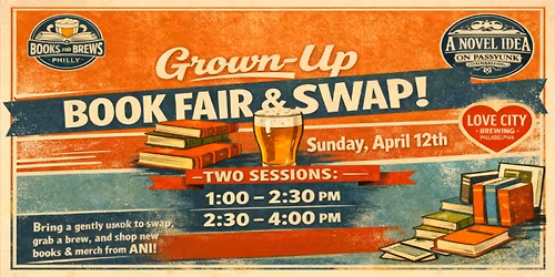 Grown-Up Book Fair and Swap-Love City