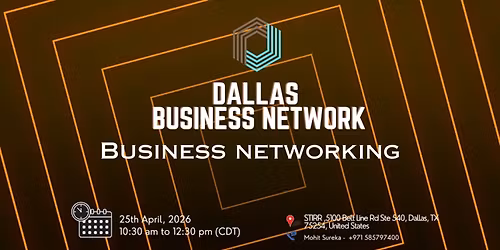 Business Networking Dallas 2026