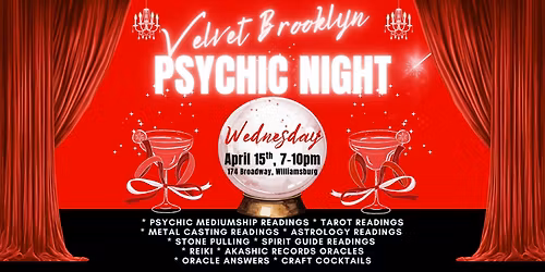 Velvet Brooklyn Psychic Night! 