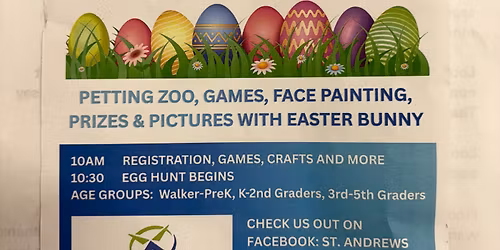 St. Andrews Easter Egg-strava-ganza