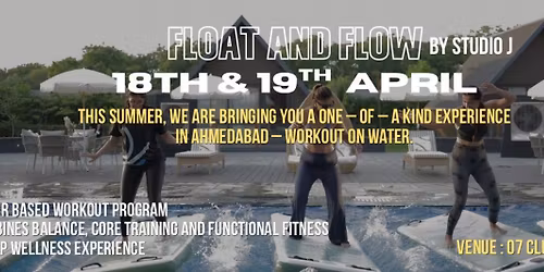 Float and Flow Aqua event by Studio J