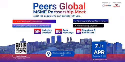 Peers Global MSME Partnership Meet \u2013 Ahmedabad