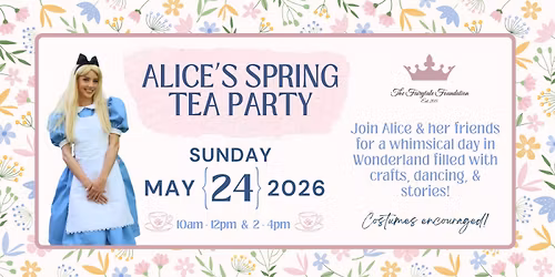 Alice's Spring Tea Party