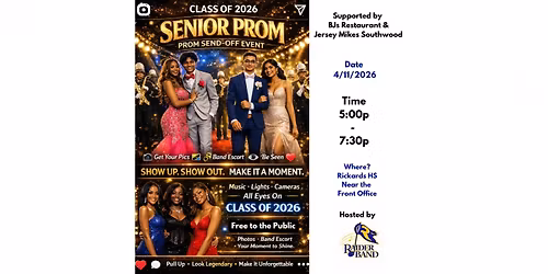 Rickards HS Prom Send-Off (Open to the Public)