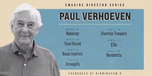 Director\u2019s Film Series: Paul Verhoeven