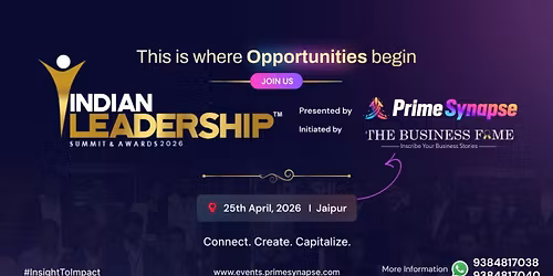 Indian Leadership Summit & Awards 2026
