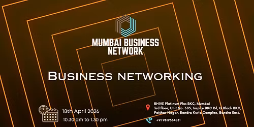 MUMBAI BUSINESS NETWORK | BUSINESS NETWORKING 2026