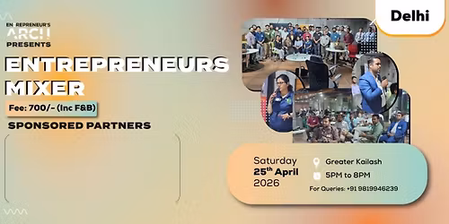 Entrepreneur's Mixer (Delhi)