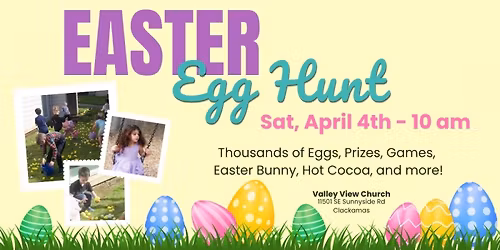 The Epic Easter Egg Hunt!