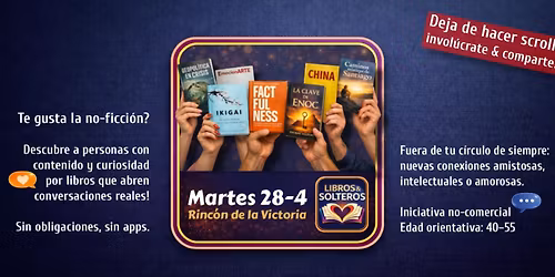 LIBROS & SOLTEROS - Sal de tu c\u00edrculo!