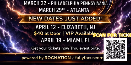 Rubee stone takeover tour Elizabeth New Jersey 