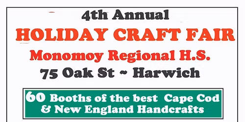 A Different Drummer 4th Annual Holiday Craft Fair ~ November 14 ~ Harwich MA