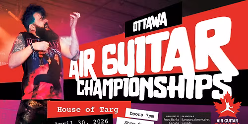 Ottawa Regional Air Guitar Championships 2026