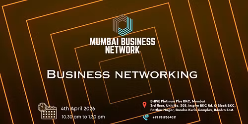 MUMBAI BUSINESS NETWORK | BUSINESS NETWORKING 2026