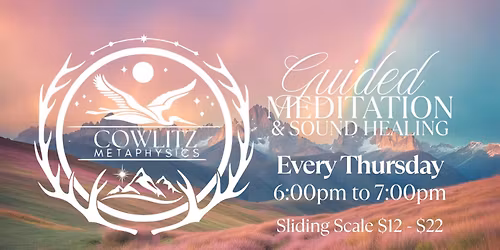 Thursday Guided Meditation and Sound Healing