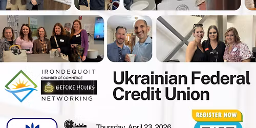 Before Hours Networking at Ukrainian Federal Credit Union