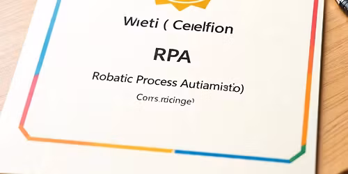 Robotic Process Automation (RPA) Certification Exam Free Workshop 29th MAR,26 at 04:30 PM