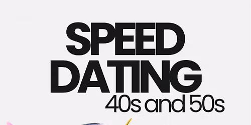 SPEED DATING 40s\/50s Walnut Creek\u2013SOLD OUT WOMEN