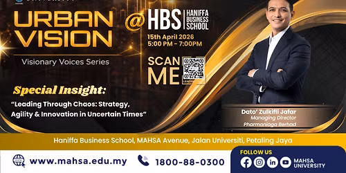 Urban Vision \u2013 Visionary Voices Series