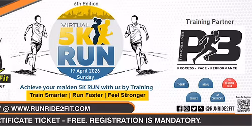 5K TRAINING RUN 6.0 (virtual)