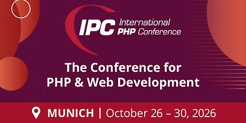 International PHP Conference Munich 2026
