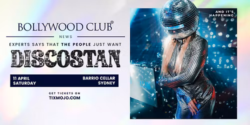 Bollywood Club Presents DISCOSTAN, Sydney