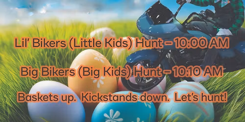 Annual Easter Egg Hunt\/Breakfast and Blessing of the Bikes