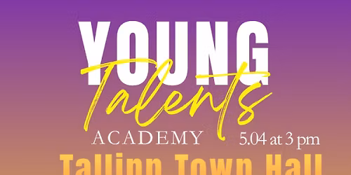 Music Trust PLMF Young Talents Academy concert at Tallinn Town Hall