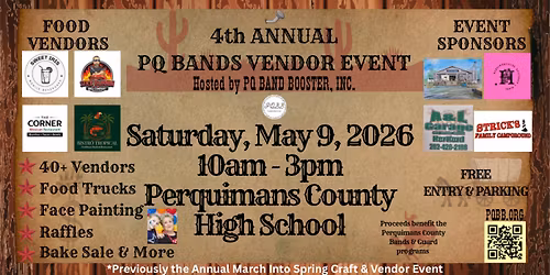 4th Annual PQ Bands Vendor Event