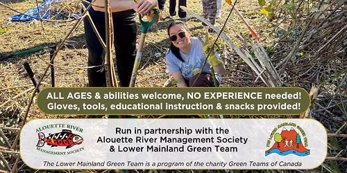 Make New Friends & Remove Invasive Blackberry @ Westview Park, Maple Ridge!