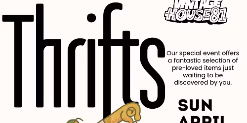 THRIFTS POP-UP @ UPP