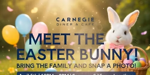 Celebrate Easter at Carnegie Diner & Cafe in Secaucus on 4\/5