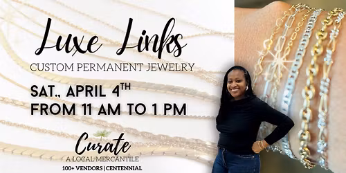 Custom Permanent Jewelry Pop Up 