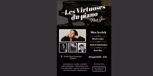 Les Virtuoses du piano Next-Gen