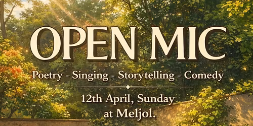 Open Mic by Meljol X Timeless Amritsar 