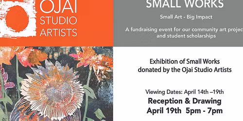 Small Works, Big Impact Art Exhibition & Fundraiser